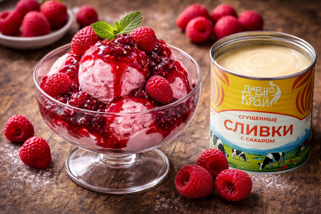 Мороженое «Ягода малинка»